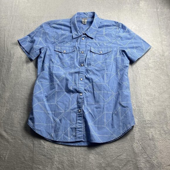 Women's Blue Blouse - Picture 1 of 2